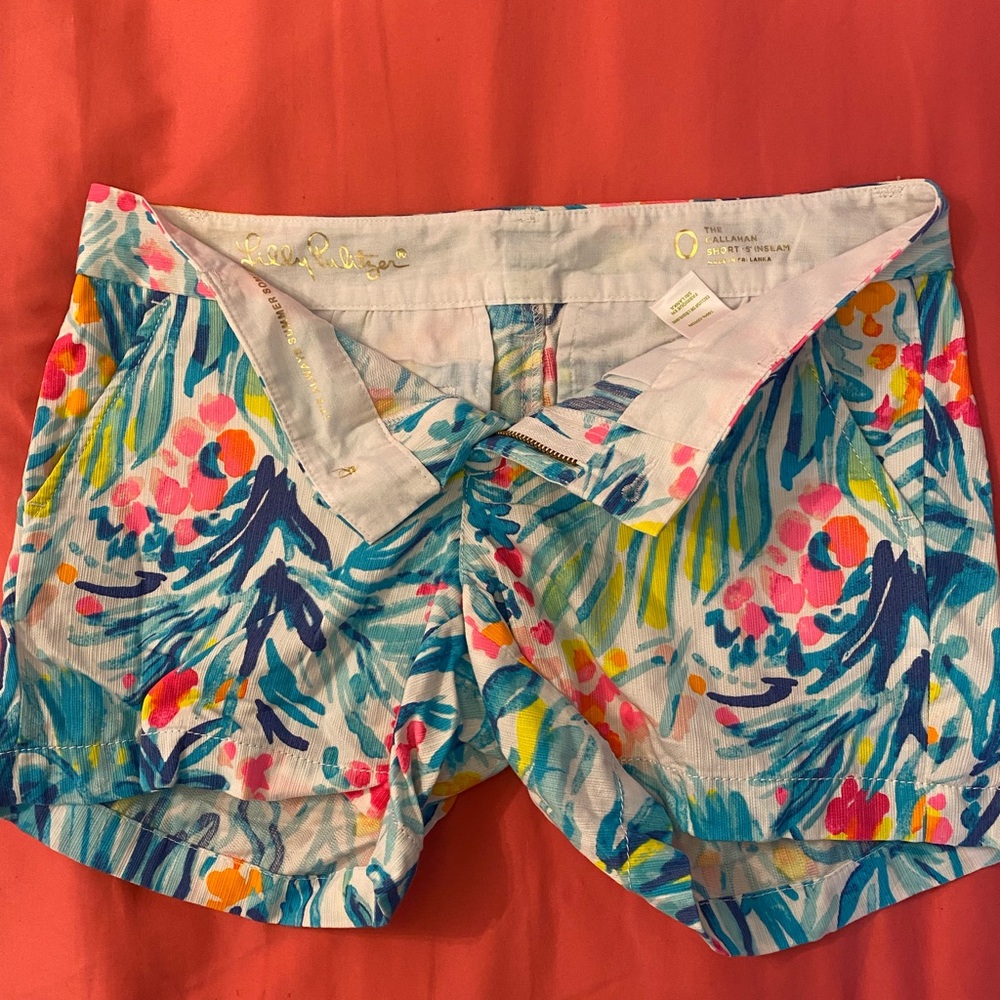 size 0 women’s lily pulitzer shorts